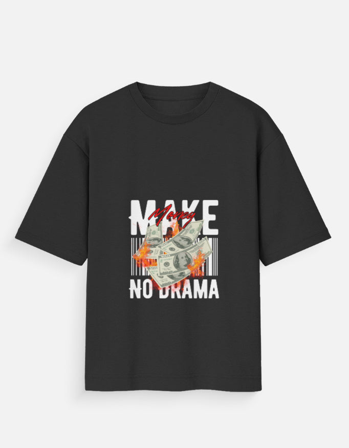 Money No Drama Oversized Class T-Shirt